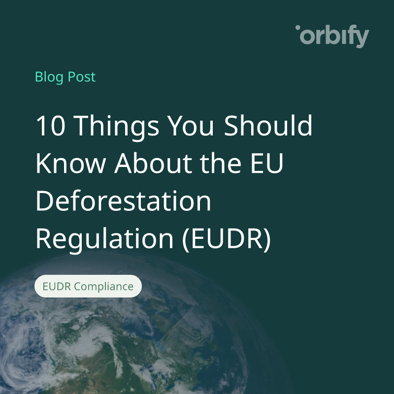 10 Things You Should Know About the EU Deforestation Regulation (EUDR)