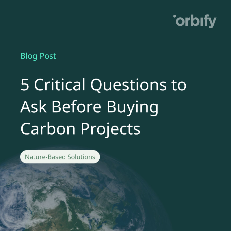 5 Critical Questions to Ask Before Buying Carbon Projects